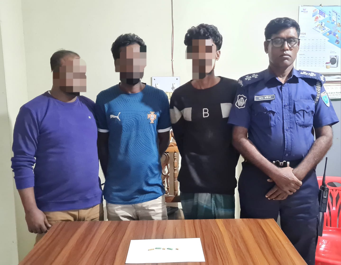 বড়লেখায় বিশেষ অভিযানে ১৪ পিস ইয়াবাসহ ৩ জন গ্রেফতার