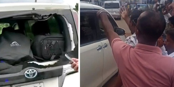 গোলাপগঞ্জে সারজিসদের গাড়িতে হামলা, ‘ভুয়া ভুয়া’ স্লোগান