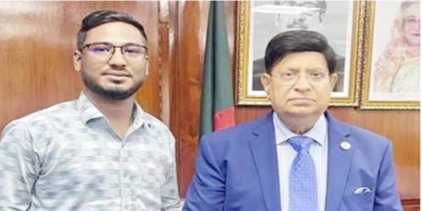 সিলেট-১ আসনের এমপি ও পররাষ্ট্রমন্ত্রী ড. এ কে আব্দুল মোমেনের ব্যক্তিগত কর্মকর্তা হিসেবে সালাহ উদ্দিন আহমেদ নিয়োগপ্রাপ্ত”